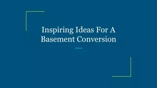 inspiring ideas for a basement conversion