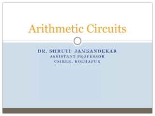 arithmetic circuits