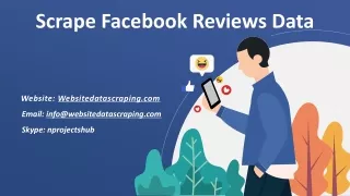 scrape facebook reviews data