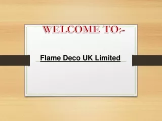 welcome to
