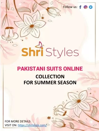 pakistani suits online