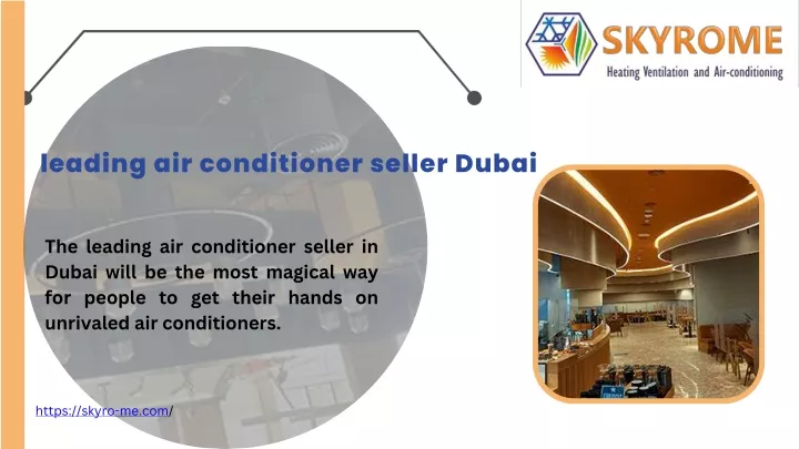 leading air conditioner seller dubai