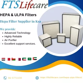 Hepa Filter Supplier in Ksa