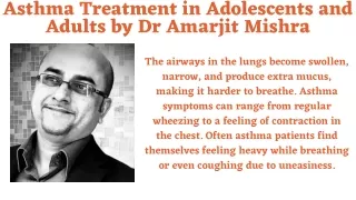 asthma treatment in adolescents and adults