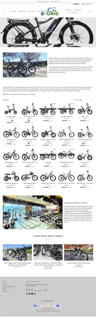 Electric Bikes for sale in vancouver