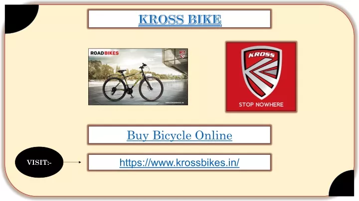 buy bicycle online