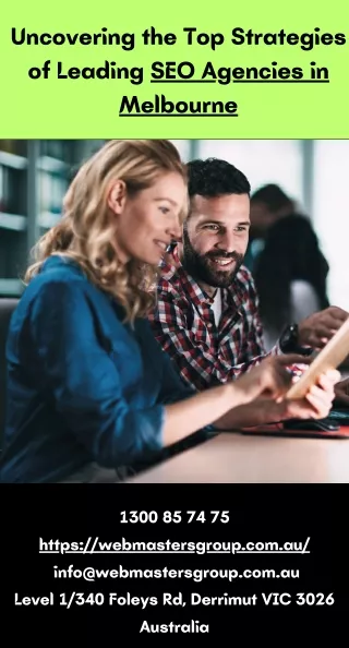Uncovering the Top Strategies of Leading SEO Agencies in Melbourne