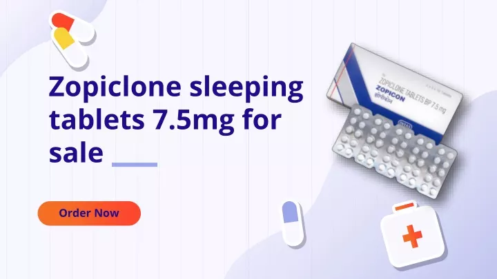 zopiclone sleeping tablets 7 5mg for sale