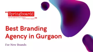 Best Branding Agency in Gurgaon - Springboardd
