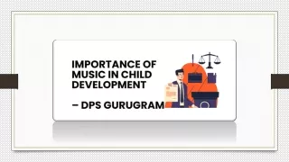 Importance of Music in Child Development – DPS Gurugram