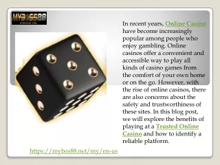 Mybos88.net - Online casino