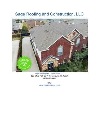 Sage Roofing and Construction, LLC (2)
