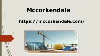 Mccorkendale Services