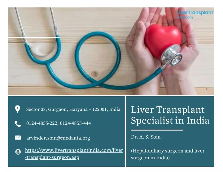 liver transplant specialist in india