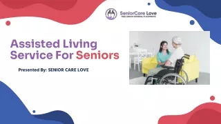 We are here to provide you Best Assisted Living Services for Seniors In Maryland