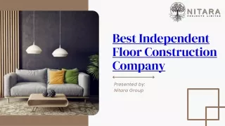 Best Independent Floor Construction Company