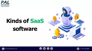 Kinds of SaaS software