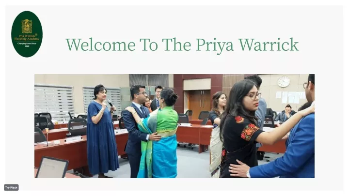welcome to the priya warrick