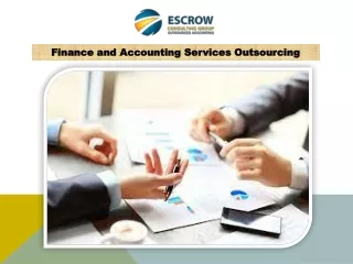 Finance and Accounting Services Outsourcing