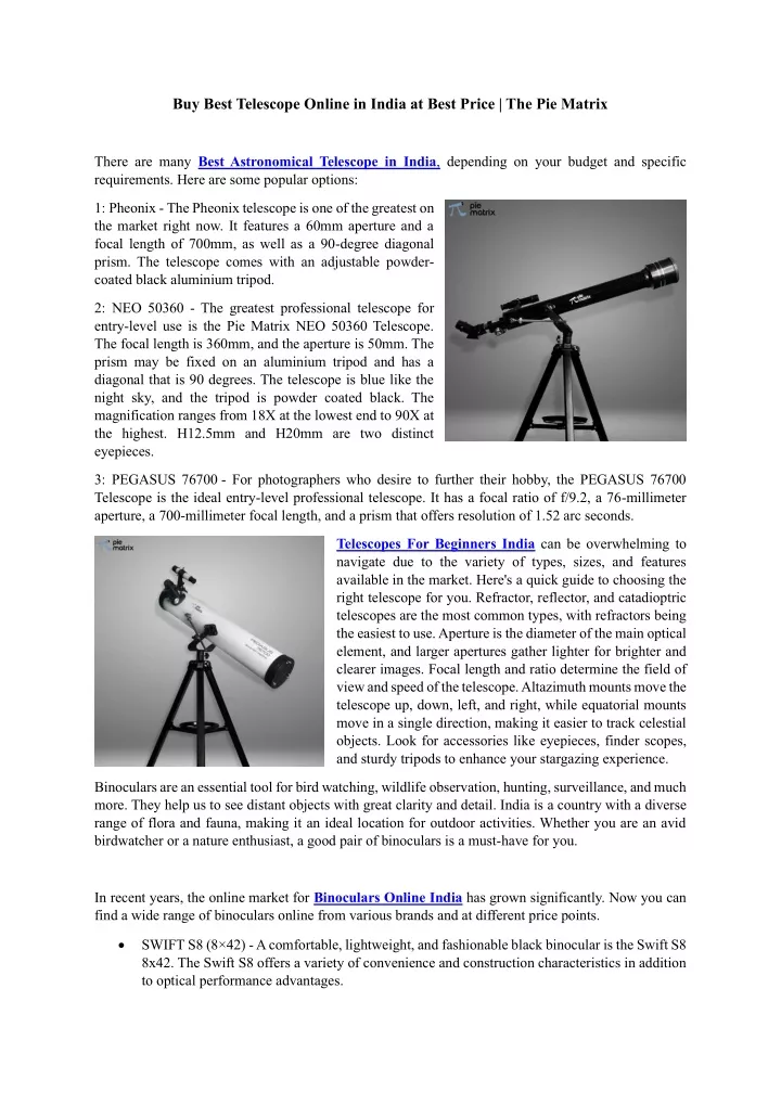 buy best telescope online in india at best price