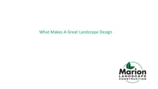 Get the Best landscaping services in Marin county through Marion landscaping