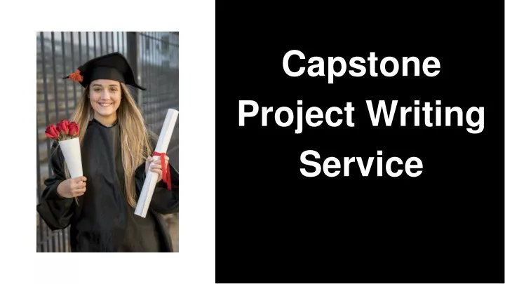 capstone project writing service