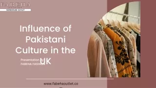 Influence of Pakistani Culture in the UK