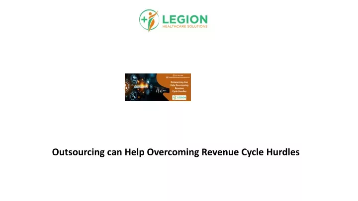 outsourcing can help overcoming revenue cycle
