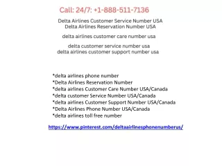 Delta Airlines Booking Number【1888 511 7136】 Online Presentations Channel Delta Airlines Booking Number【1888 511 7136】 Online Presentations Channel