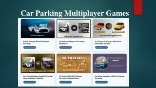 Car Parking Multiplayer ppt