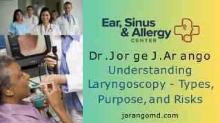 Dr. Jorge J. Arango - Understanding Laryngoscopy_ Types, Purpose, and Risks