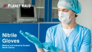 Premium Quality Nitrile Gloves Collection | Planet Halo Health