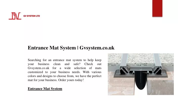 entrance mat system gvsystem co uk