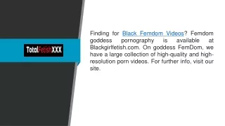 finding for black femdom videos femdom goddess