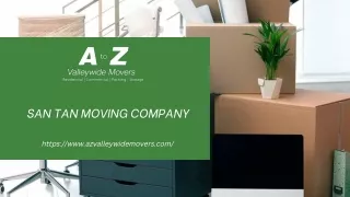 Experience a Stress-Free Move with San Tan Moving Company