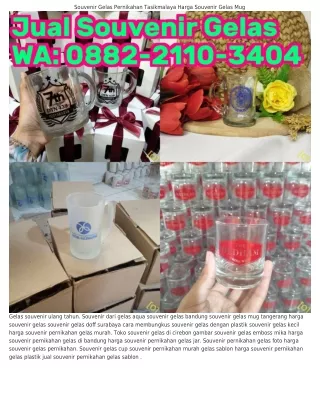 0882.2ll0.3404 (WA) Toko Souvenir Gelas Di Cirebon Souvenir Gelas Harga 2000 Ban