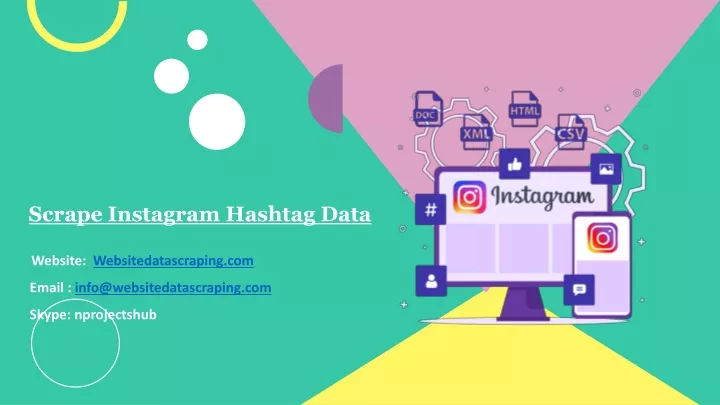 scrape instagram hashtag data