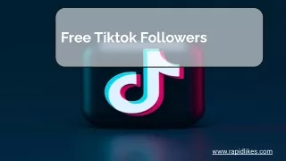 Free Tiktok Followers