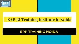 SAP SD TRAINING INSTITUTE IN NOIDA​