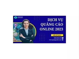 Dịch vụ quảng cáo online 2023