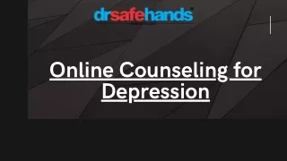 Online Counseling for Depression