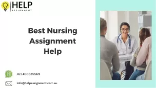 Get Ahead in Your Nursing Studies with the Best Assignment Help