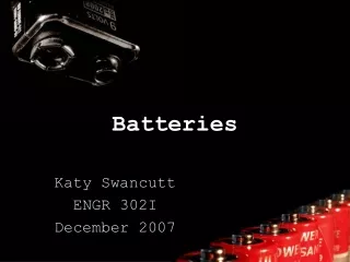 Batteries (1)