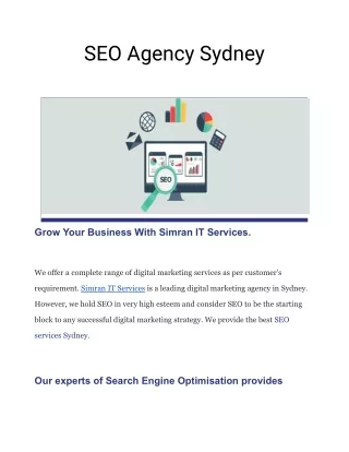 seo agency sydney