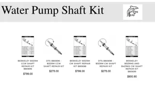 Water Pump Shaft Kit