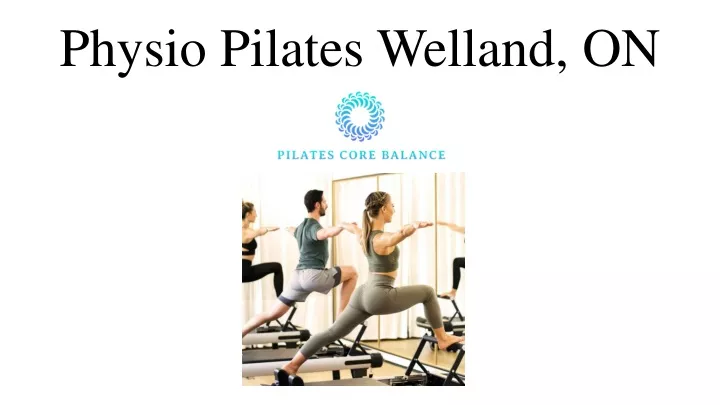 physio pilates welland on