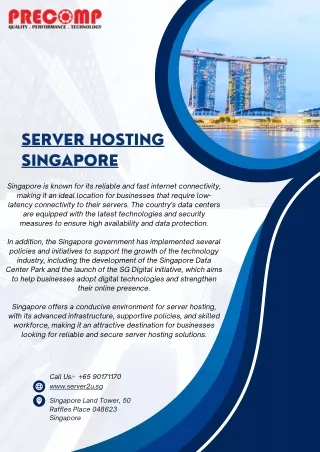 Server Hosting Singapore