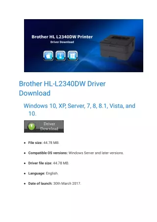 Brother HL-L2340DW Driver Download (1)