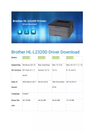 Brother HL-L2320D Driver Download (1)
