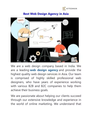 Best Web Design Agency in Asia - kitesman